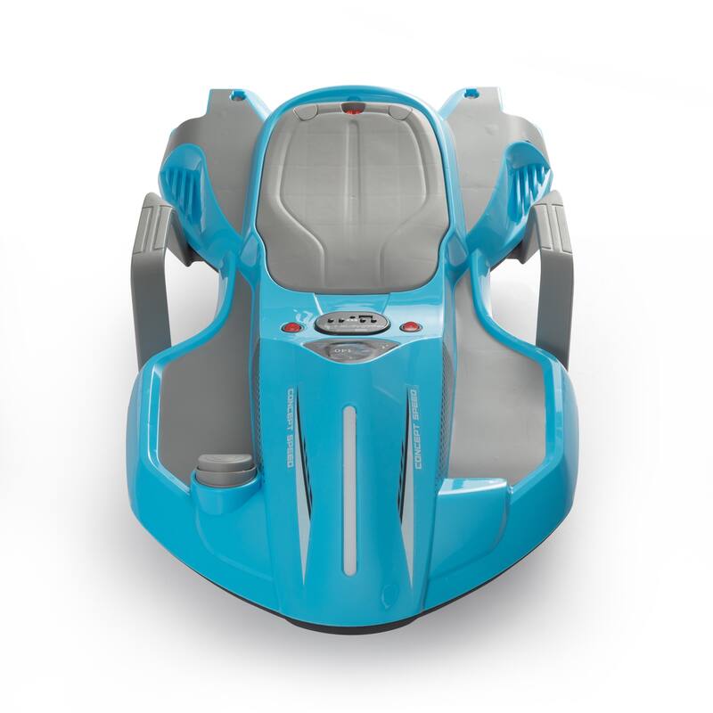 Electric Kids Racing Car with Lights and Music, 18V Battery Powered Ride-On Toy for Boys & Girls Ages 6+