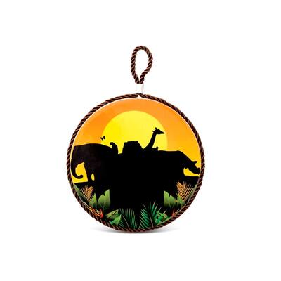 CoTa Global - Black Bear Ceramic Pot Holder - 7 Inches
