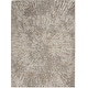 preview thumbnail 12 of 30, Nourison Home Metallic Modern Abstract Area Rug 5'3" x 7'3" - Grey