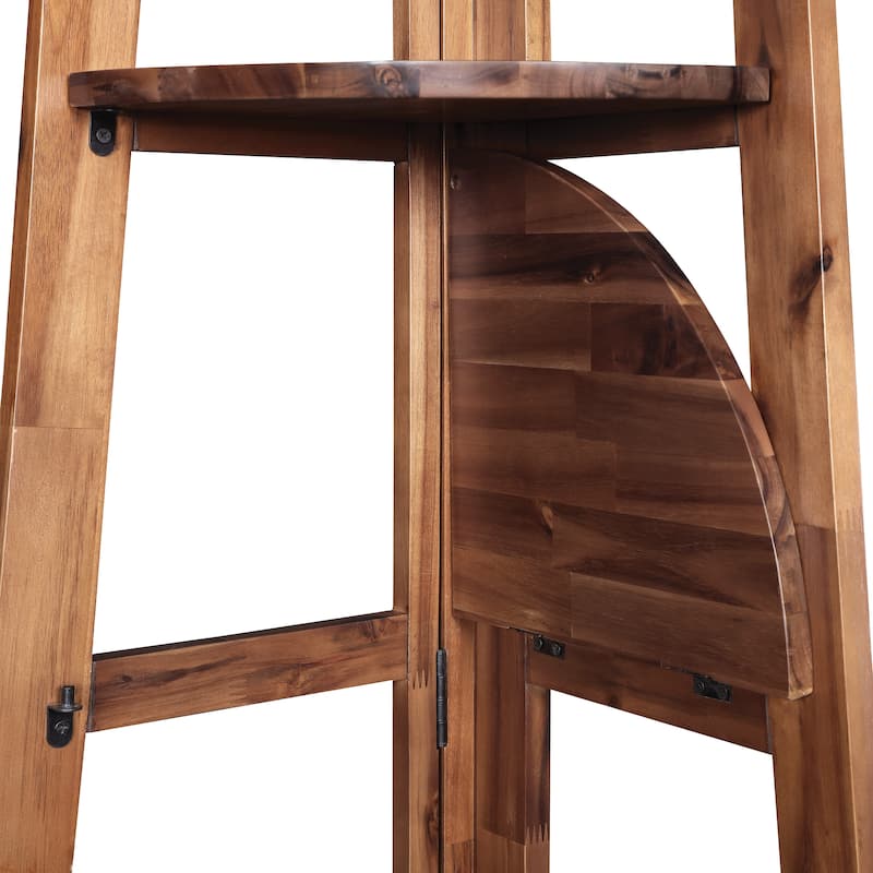 Bayfront 5-Self Corner Folding Bookcase