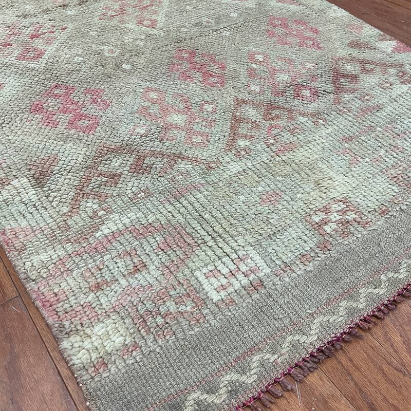 HERAT ORIENTAL Handmade Turkish Oushak Wool Runner - 2'9" x 9'6"