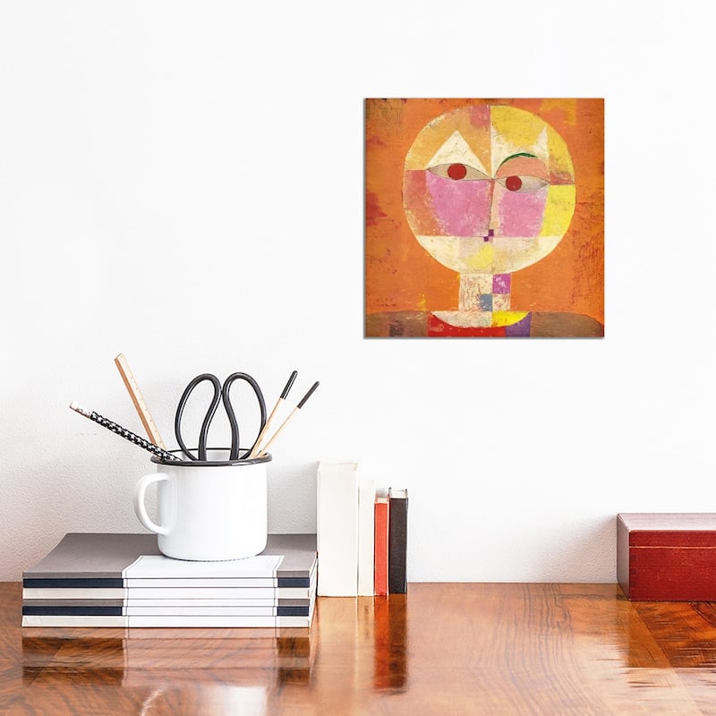 iCanvas "Senecio" by Paul Klee Canvas Print - 12x12x1.5