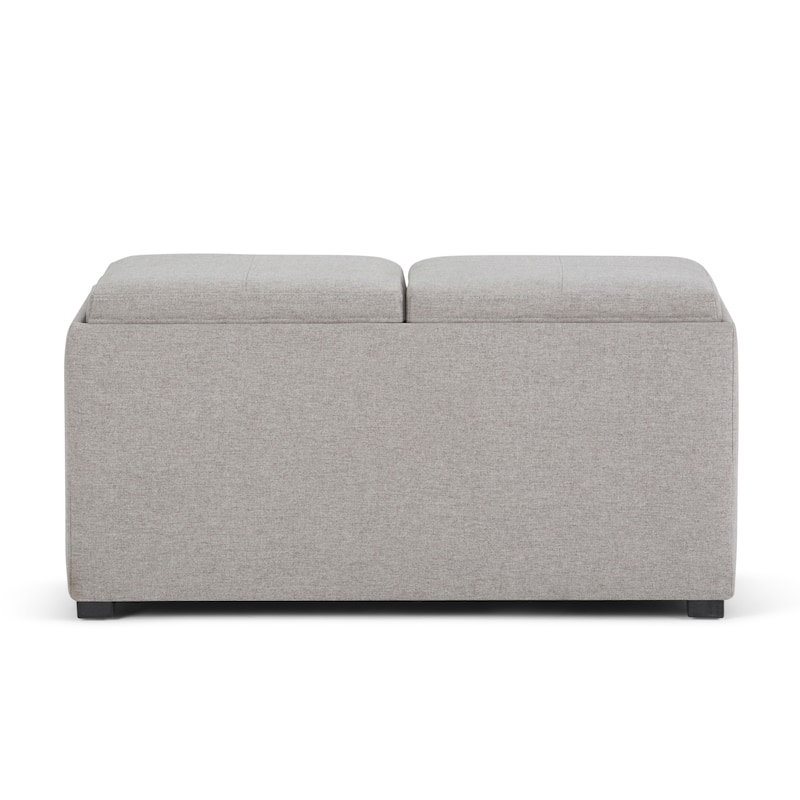 WYNDENHALL Franklin Upholstered 3-piece Ottoman Set