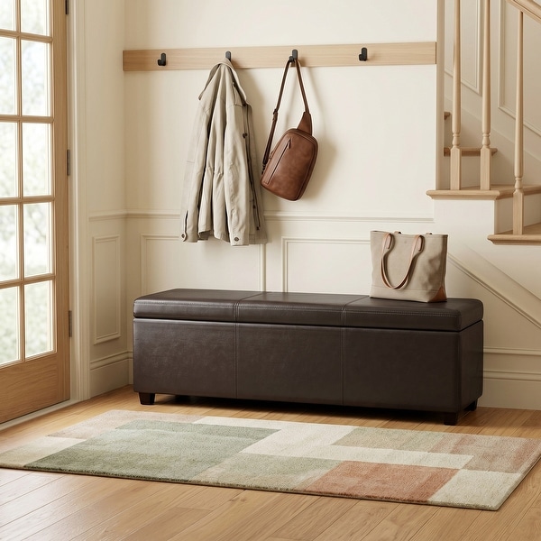 WYNDENHALL Franklin 54 inch Wide Contemporary Rectangle Storage