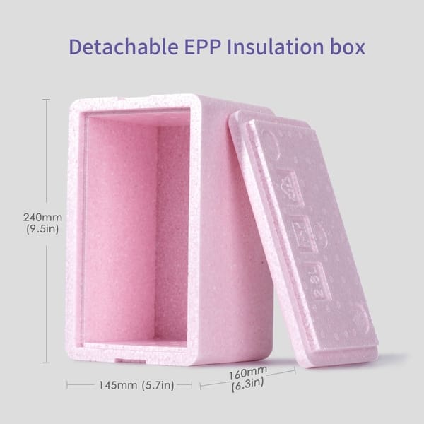 dimension image slide 1 of 2, Sunveno Breastmilk Cooler Bag