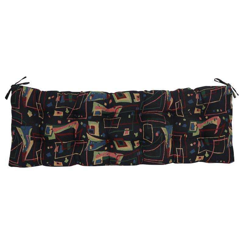 Tufted Tapestry Bench Cushion (Multiple Widths)