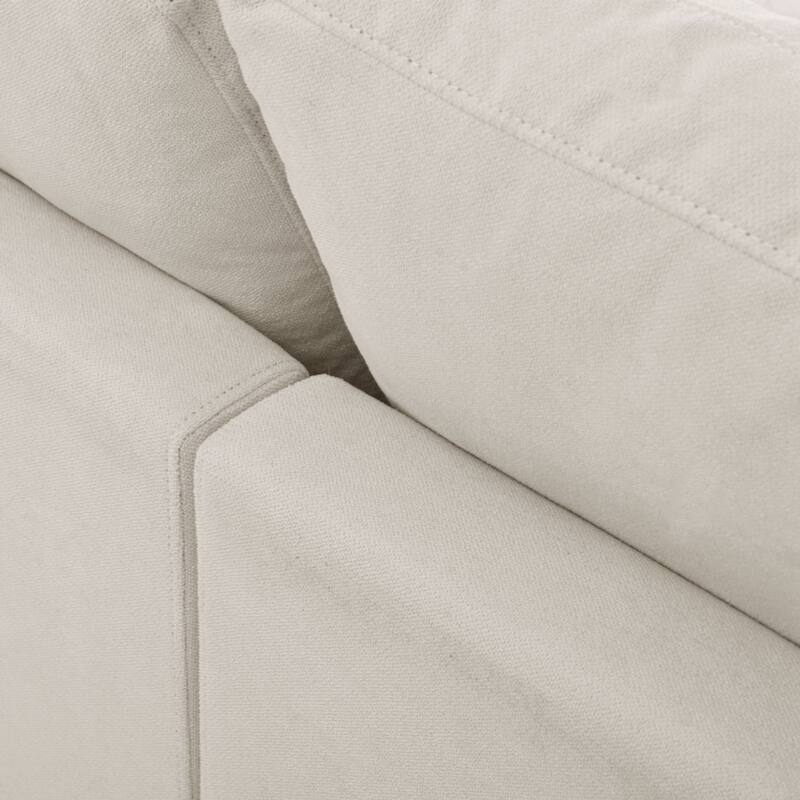 Upholstery Convertible Sectional Sofa, L Shaped Couch with Reversible Chaise