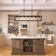 preview thumbnail 2 of 7, Roundhil 7-light Modern Farmhouse Kitchen Island Pendant Lighting