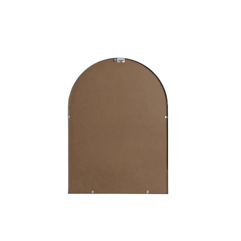 Indigo Home Metal Frame Arch Mirror 22x30 Inch
