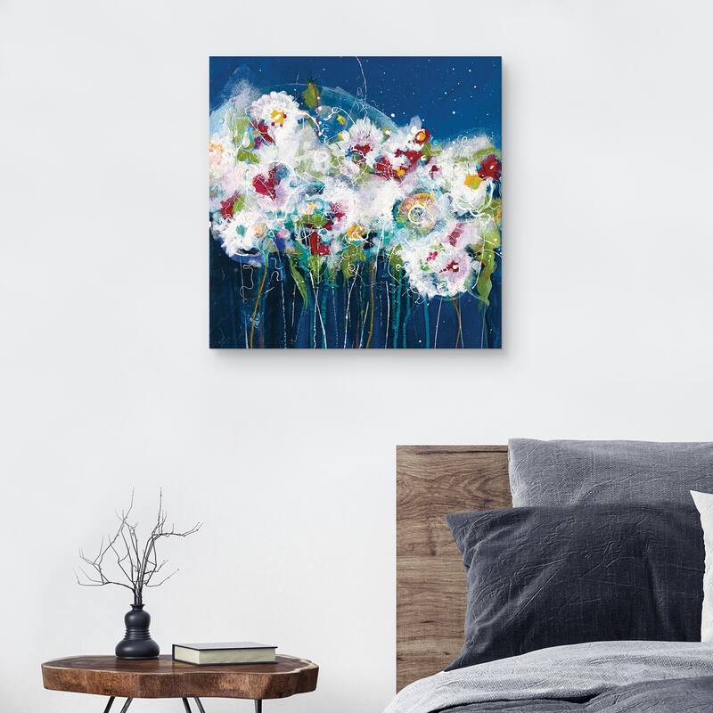 Garden Party I Crop by Jan Griggs Canvas Art Print