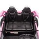 preview thumbnail 37 of 98, 24V Kids Electric UTV with Remote Control, Spacious Interior, and Bluetooth Music for Children 3+