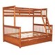 preview thumbnail 32 of 31, Twin-Over-Full Bunk Bed with Full-Length Guardrail, Headboard, Footboard, and 2 Drawers