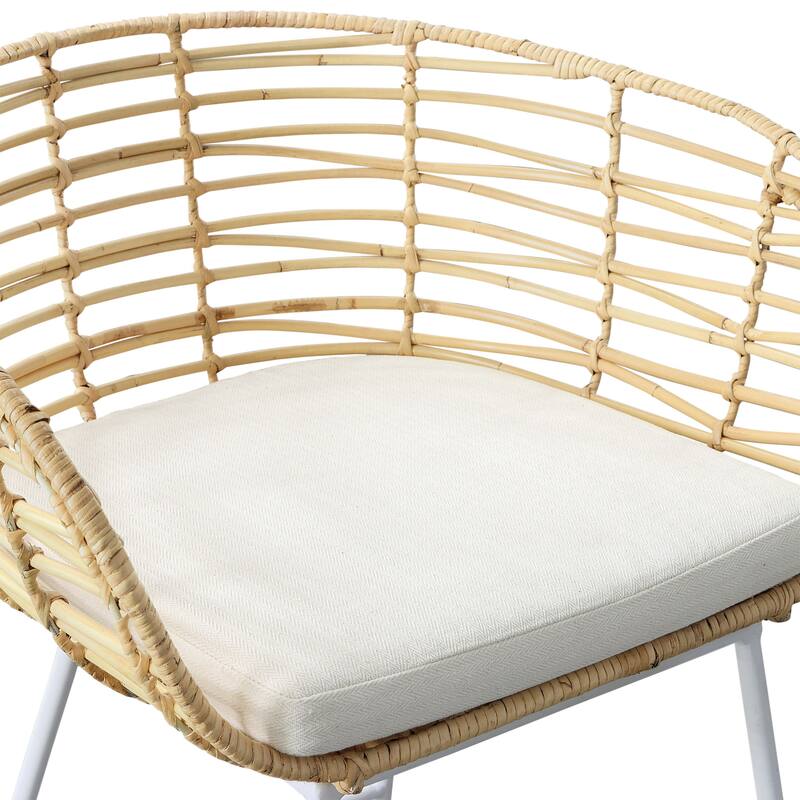 Amber 34" Tall Counter Stool, Natural