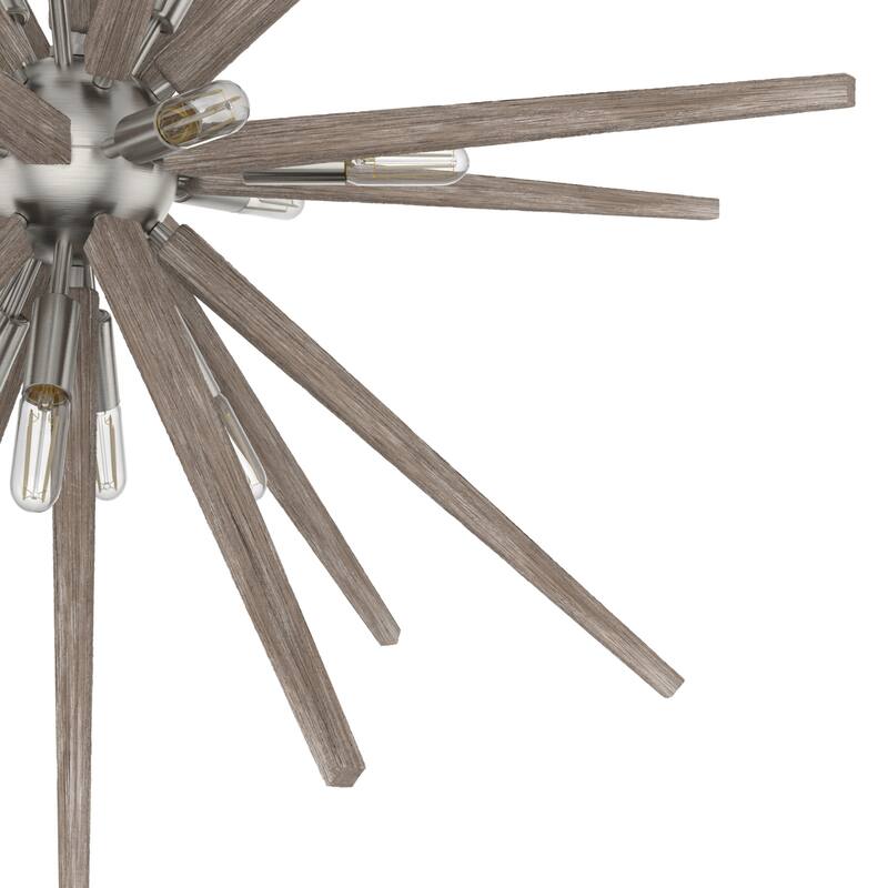 Hunter Jupiter Star Pendant - Entry, Dining Room - Mid-Century Modern, Sputnik