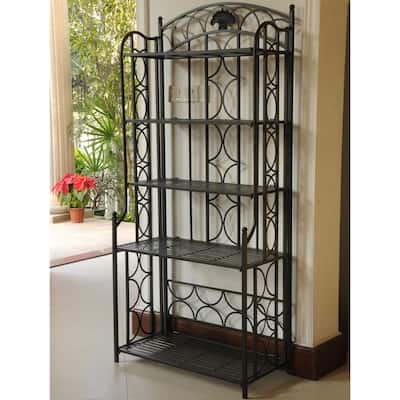 Mandalay 5-Tier Iron Baker's Rack