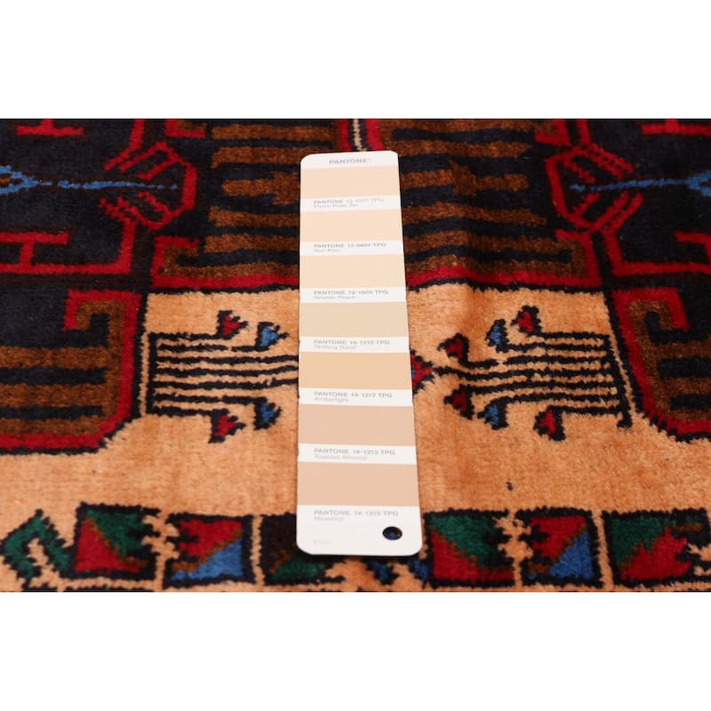 Teimani Beige Rug 3'10" x 6'7" - 3'10 x 6'7
