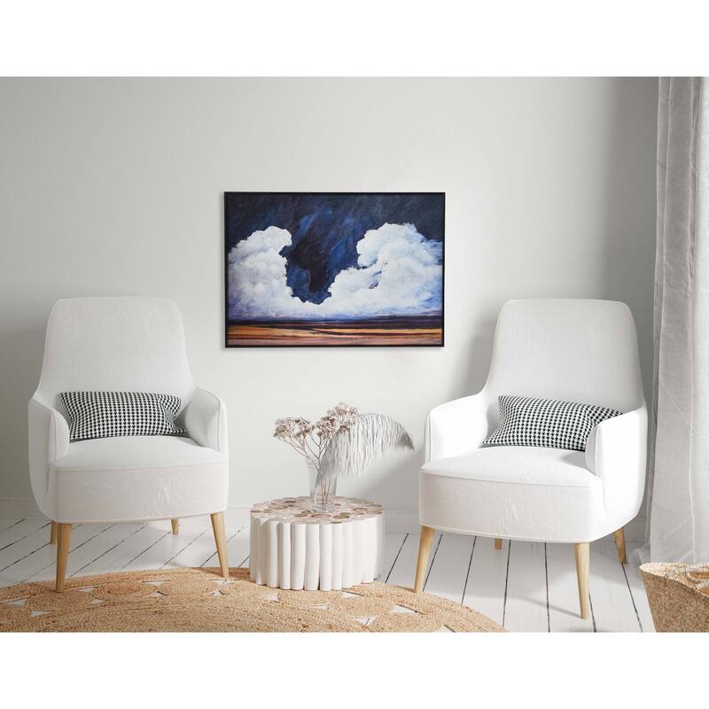 Shoreline Landscape in Metal Frame