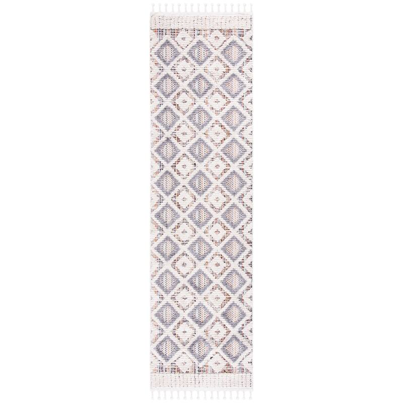 SAFAVIEH Marrakech Moroccan Elenore Boho Braided Tassel Area Rug