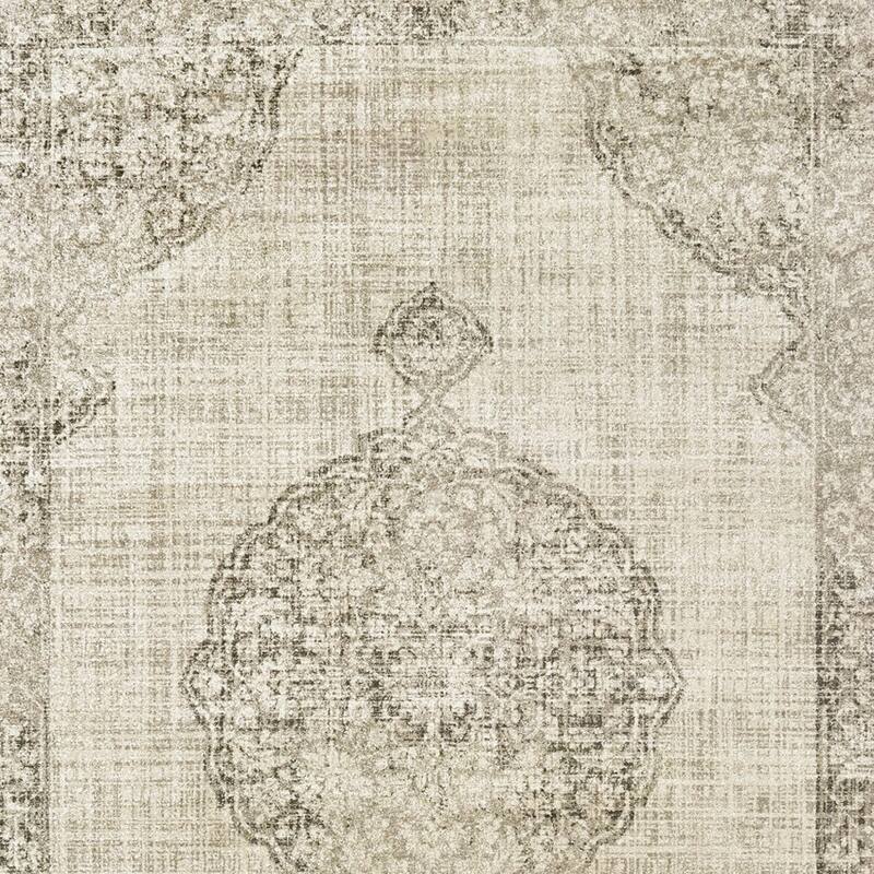 HomeRoots Oriental Bohemian Rectangle Area Rug - 153.54 in. x 118.11 in. x 0.32 in.