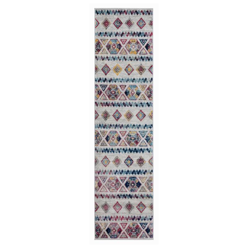 Aurelia Inna Multicolored Geometric Area Rug