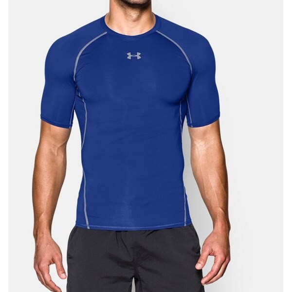 blue under armour compression shirt