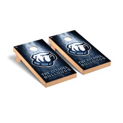 Citadel Military Bulldogs Museum Cornhole Board Set