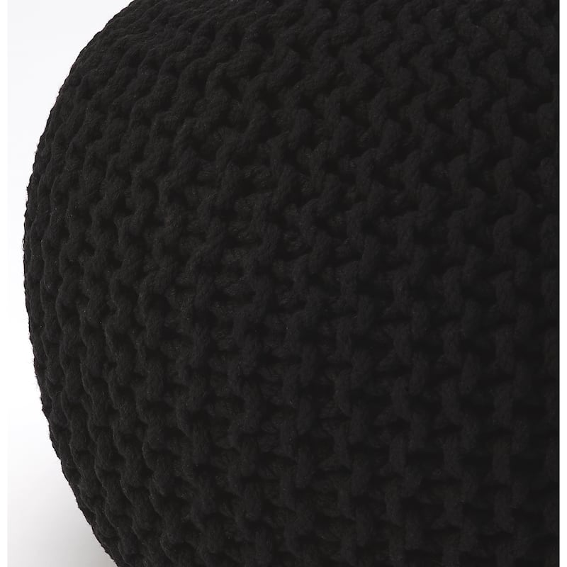 Pincushion Woven Pouf