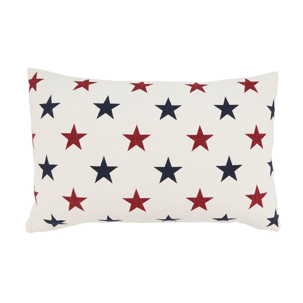 Americana Stars Throw Pillow