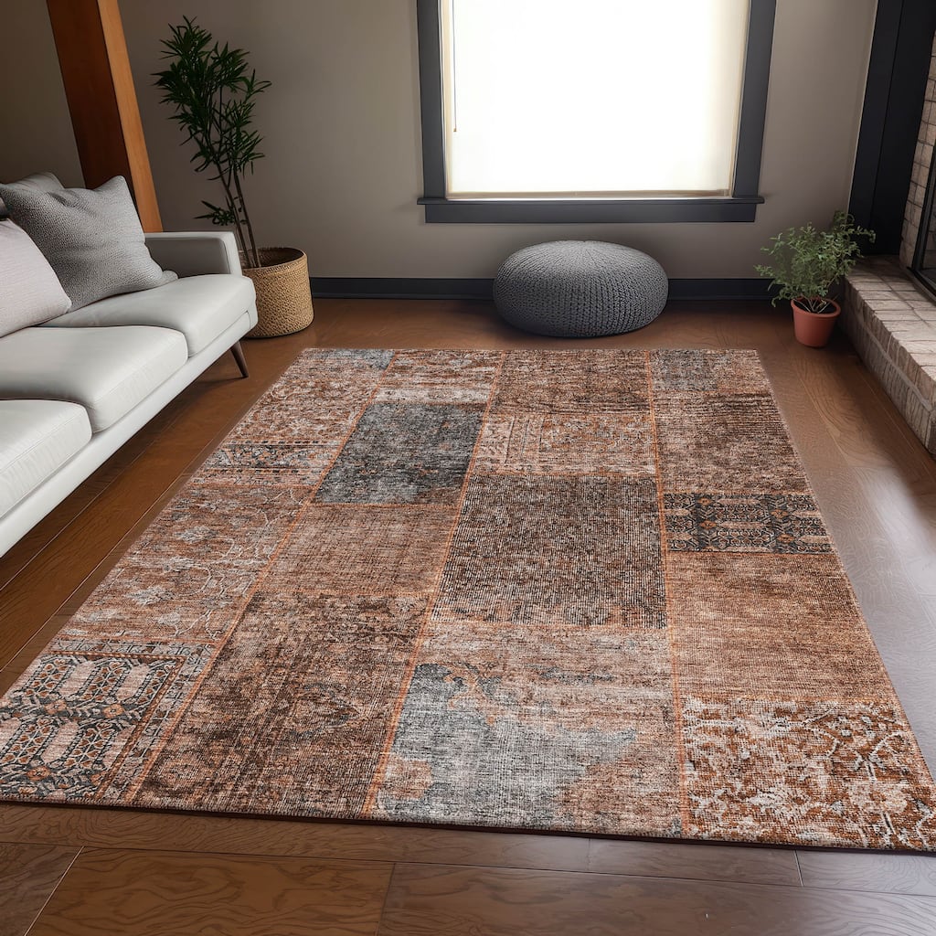 Premium Washable Super Soft Boho Patches Mayfield Rug