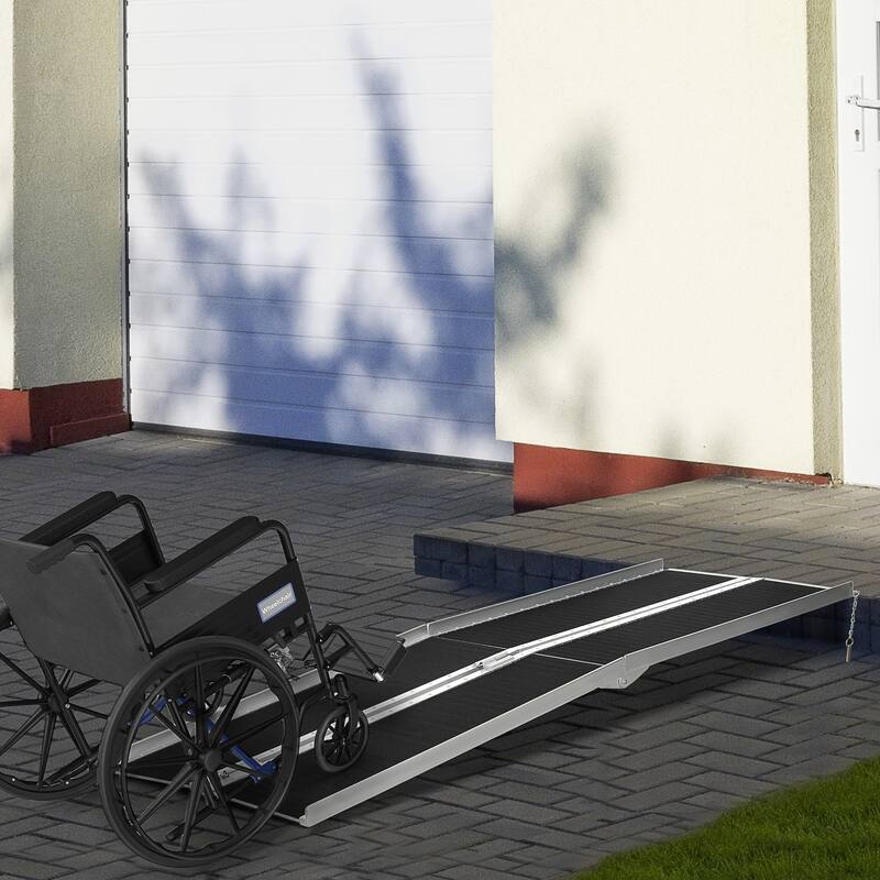 Portable Wheelchair Ramp for Home Threshold Handicap Ramp 8'