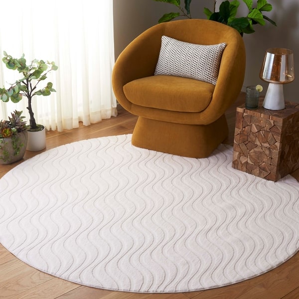 slide 2 of 10, SAFAVIEH Faux Rabbit Fur Dalal Shag Rug