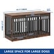 preview thumbnail 3 of 38, Moasis Extra Large Dog Crate Furniture with Sliding Doors