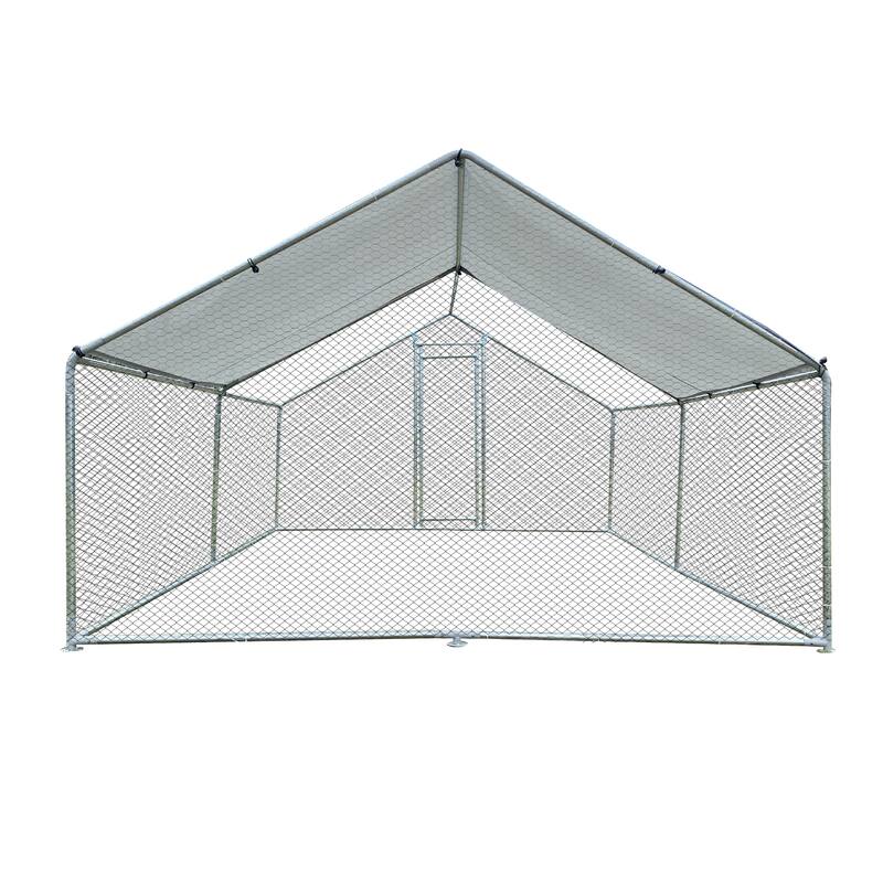 Metal Chicken Run Walk-in Poultry Cage with Waterproof