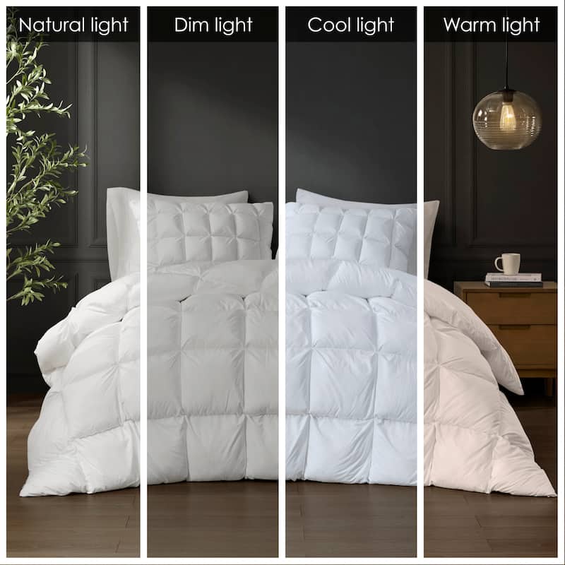Madison Park Stay Puffed Overfilled Down Alternative Comforter