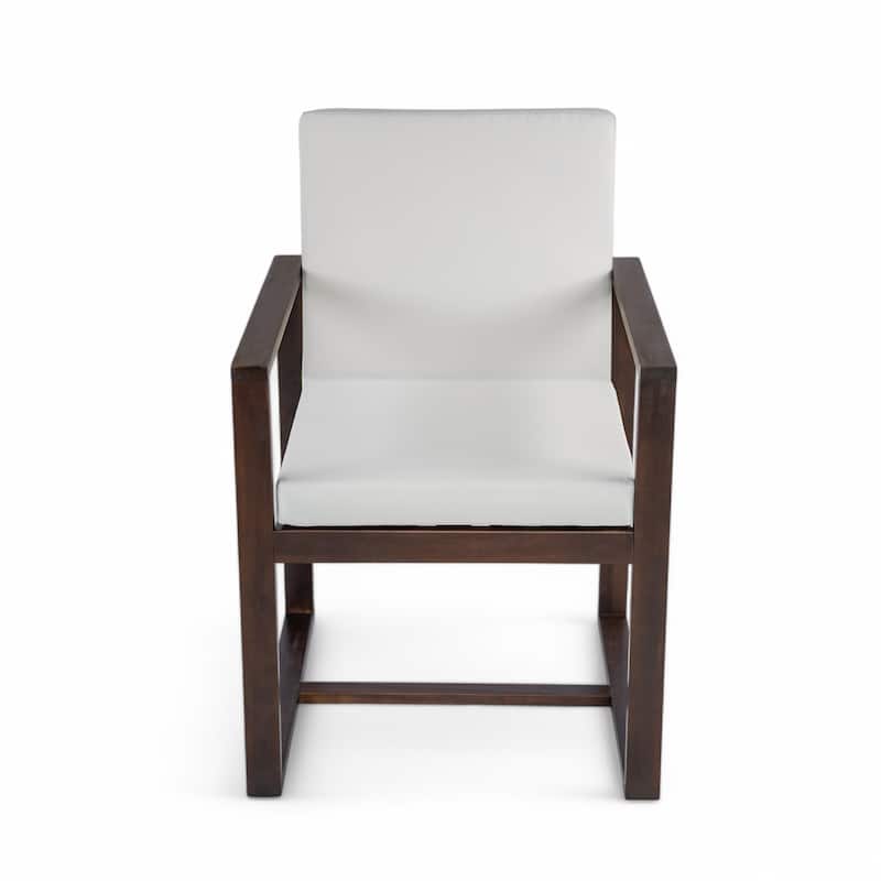 Patio Dining 7 Piece, Outdoor Dining Table and Chair Set with 6 Chairs and Removable Cushions for Patio Garden 7 Pack