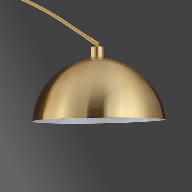 SAFAVIEH Couture Rosabellina 80-inch Marble Floor Lamp - 65"W x 14"D x 80"H