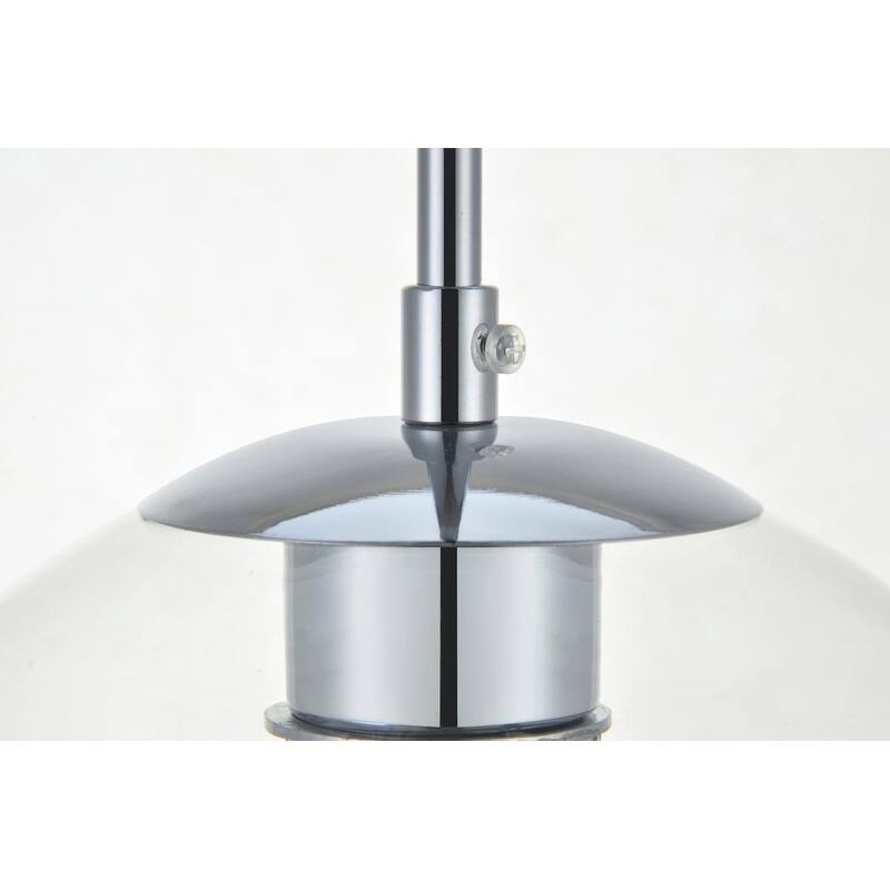 Clear Glass 3-light Pendant