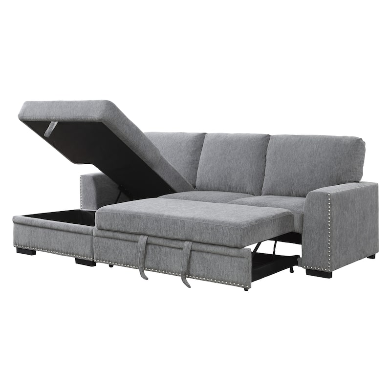 Tolani Sectional Sofa with Pull-Out Bed and Left Chaise