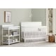 preview thumbnail 1 of 4, Emery 56" Wide Convertible Crib Panel, White