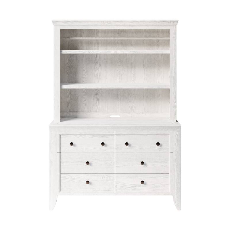 Milk Street Cameo Hutch/Bookcase