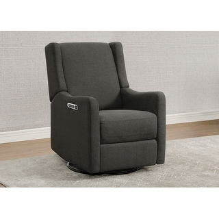 Mercer Electronic Power Recliner and Swivel Glider with USB and Type-C Ports in LiveSmart Performance Fabric