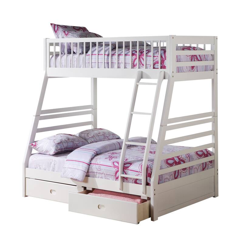 Farley Twin Over Full Bunk Bed with Underbed Drawers