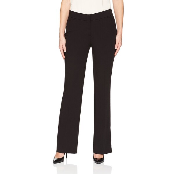 women's black bootcut dress pants
