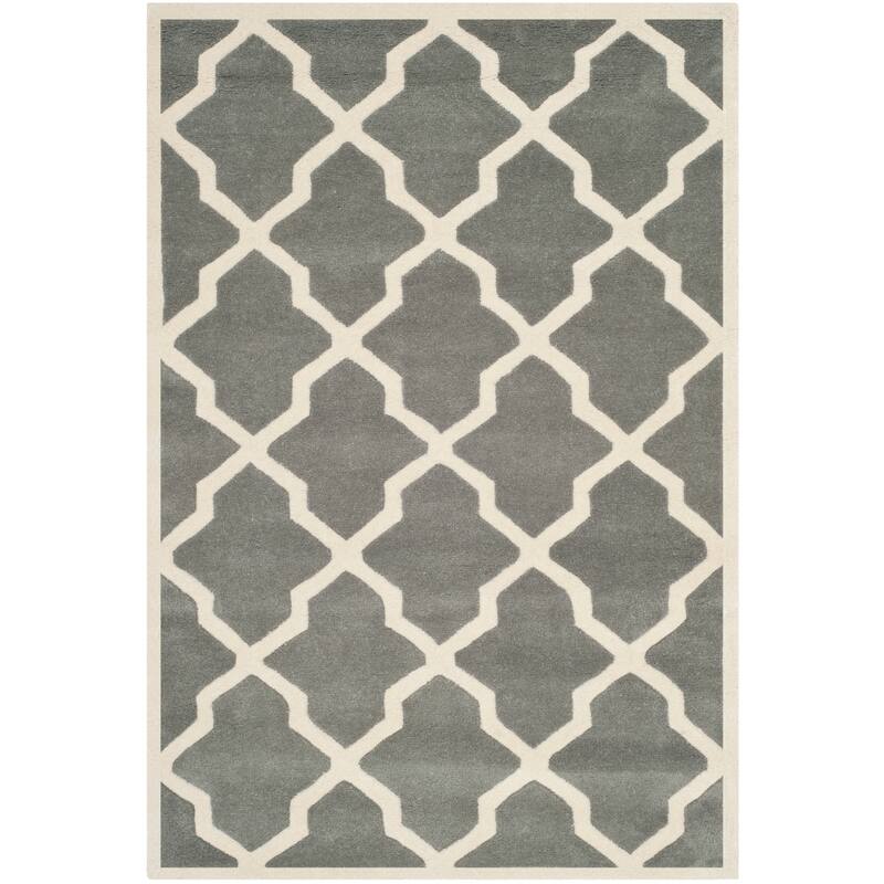 SAFAVIEH Handmade Chatham Rinske Modern Moroccan Wool Rug
