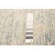 preview thumbnail 8 of 7, ECARPETGALLERY Hand-knotted Mystique Light Grey Wool Rug - 5' x 5' 1"