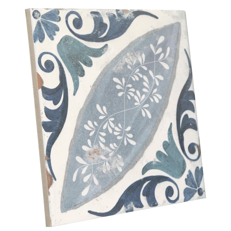 Merola Tile Magnolia Paulina 7-7/8" x 7-7/8" Porcelain Floor and Wall Tile