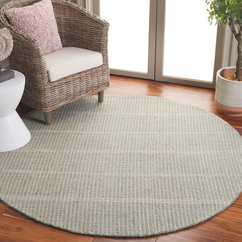 SAFAVIEH Handmade Abstract Soumitra Modern Wool Rug