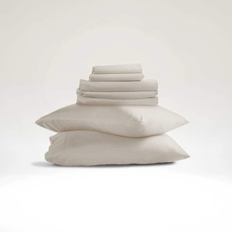Emperyan 7 PC Bedding Set, Luxury Microfiber Duvet Cover With Sheets Bed Sets - LNN - California King