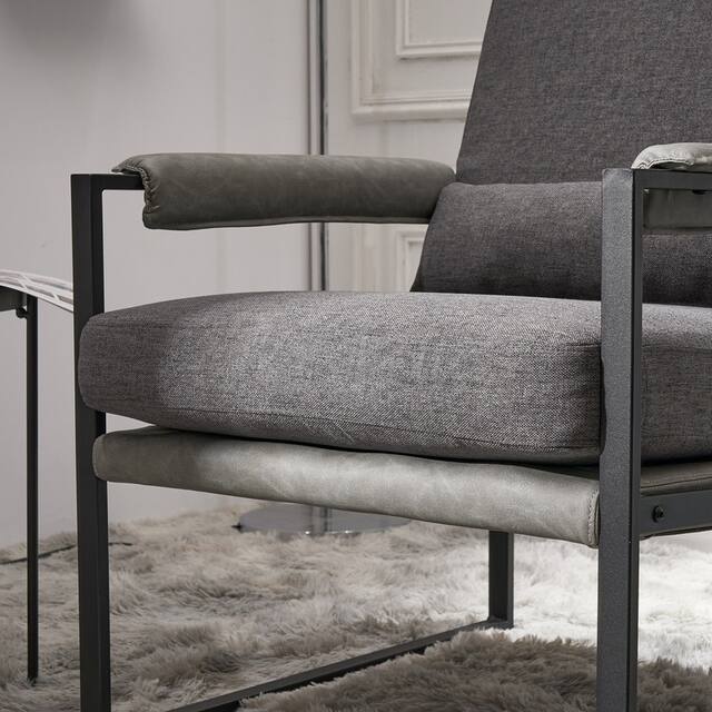 Single Iron Frame Indoor Leisure Chair