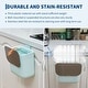 preview thumbnail 17 of 40, 1.9 Gal/2.4 Gal Kitchen Compost Bin, Small Hanging Trash Can with Stainless Steel Lid